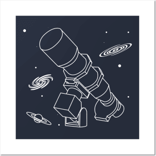 Telescope Posters and Art